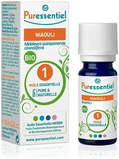 Puressentiel Organic Essential Oil - Niaouli By  For Unisex - 0.3 oz Oil In White