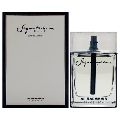 Al Haramain Signature Blue By  For Men - 3.33 oz Edp Spray In White