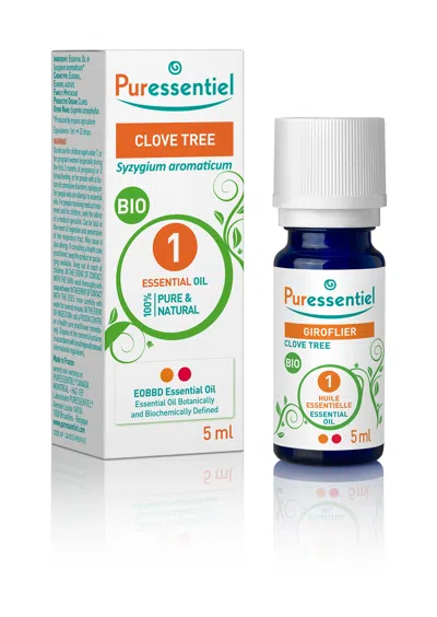 Puressentiel Organic Essential Oil - Clove Bud (tree) By  For Unisex - 0.17 oz Oil In White