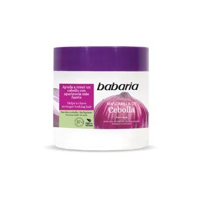 Babaria Onion Hair Mask By  For Unisex - 13.5 oz Masque In White