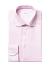 Eton Men's Slim-fit Twill Dress Shirt In Red