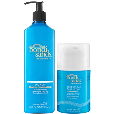 Bondi Sands Gradual Tanning Milk And Gradual Tanning Face Lotion Duo In White