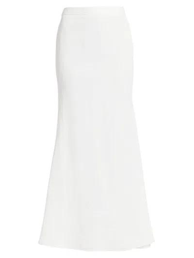Twp Women's At Last Linen-blend Maxi Skirt In White