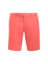 Polo Ralph Lauren Cotton Stretch Slim Fit 9.5 Chino Shorts In Racing Red