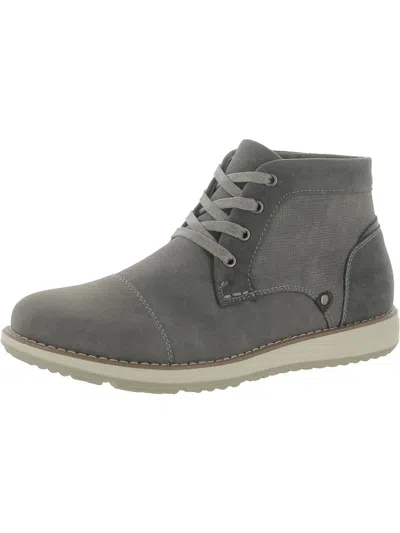 Vance Co. Mens Ankle Fashion Casual And Fashion Sneakers In Grey