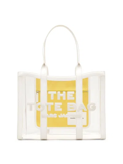 Marc Jacobs Women's Clear Large Pvc Tote In White