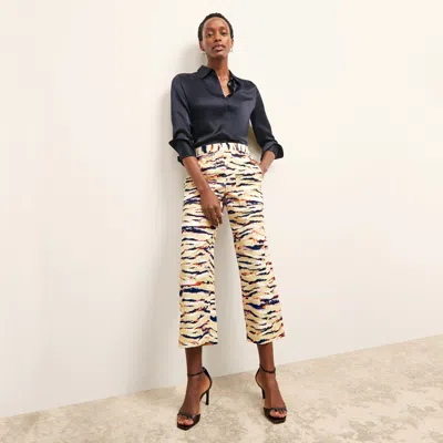 M.m.lafleur The Madelyn Pant - Airy Cotton In Savannah Print