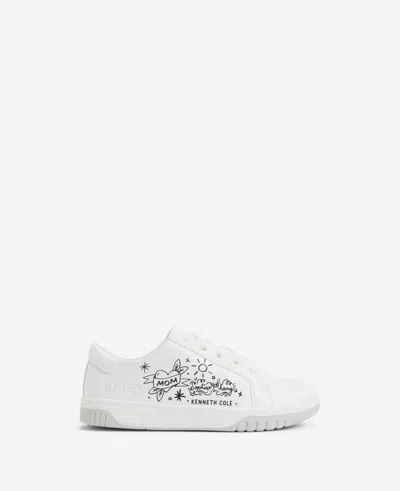 Kenneth Cole Site Exclusive! Sophia Chang - Mom Kid's Sneaker In White