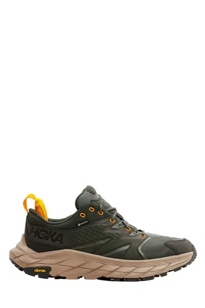 Hoka Men's Anacapa Low Gtx Hiking Shoes - D/medium Width In Duffel Bag/radiant Yellow In Multi