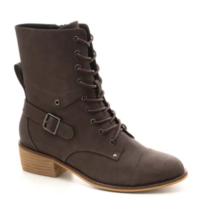 Corkys Footwear Hocus Pocus Boot In Chocolate In Gold