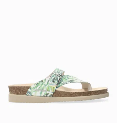 Mephisto Women's Classic Helen Slide In Green Jungle In Multi