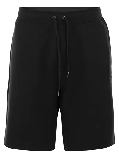 Polo Ralph Lauren Men's Double-knit Shorts In Polo Black