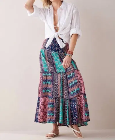 Giftcraft Patchwork Boho Skirt In Multi