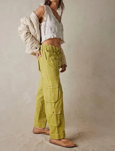 Free People Tahiti Cargo Pant In Cintronelle In Multi
