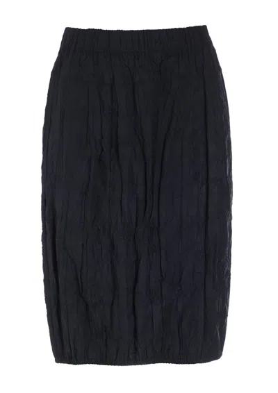 Bitte Kai Rand Crinkle Plisse Skirt In Black