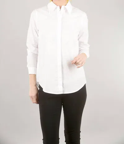 Ravel Crisp Lee Shirt In White