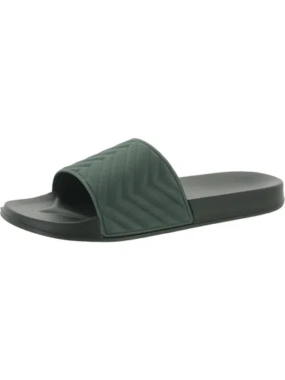 Inc Xander Womens Open Toe Pool Slide Sandals In Green