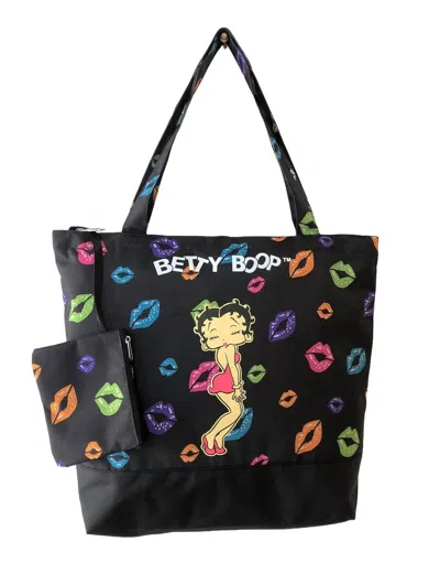 Betty Boop Essential Tote Bag In Black