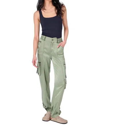 Marrakech Declan Solid Cupro Pant In Sage In Multi