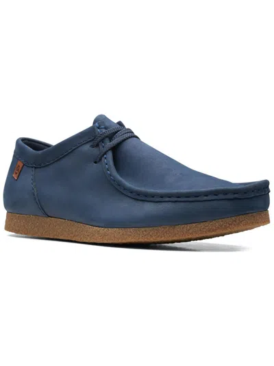 Clarks Shacre Ii Run Mens Leather Casual And Fashion Sneakers In Multi