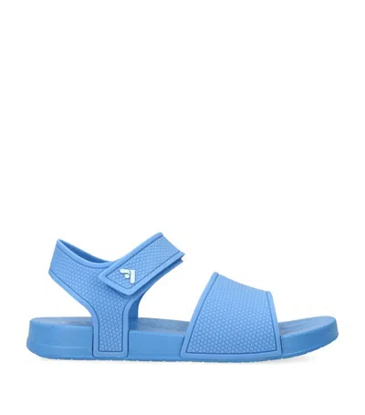 Fitflop Toddler Ergonomic Back-strap Sandals In Blue