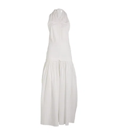 Tove Cotton Quinn Maxi Dress In White