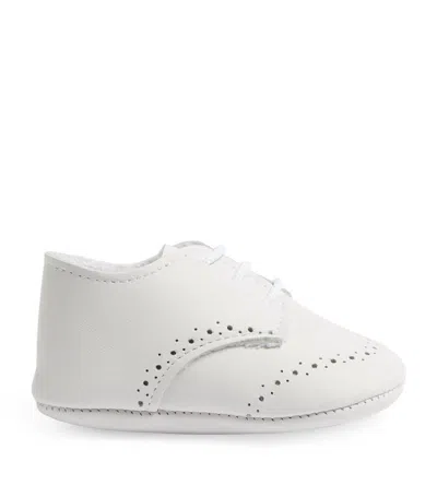 Pepa London Leather Lace-up Shoes In White