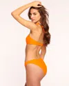 Ramy Brook Isla Low Rise Bikini Bottom In Apricot