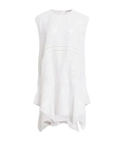 Allsaints Embroidered Audrina Dress In White