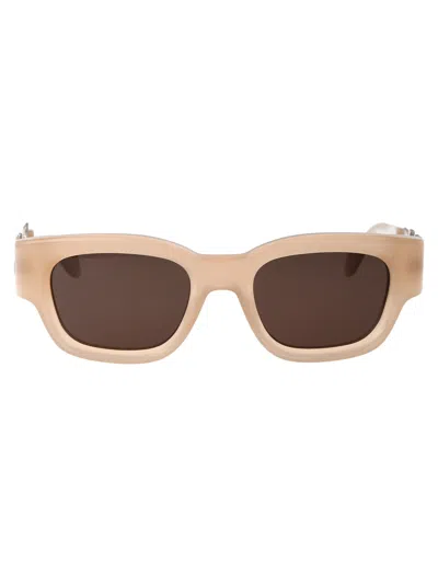 Palm Angels Posey Sunglasses In 1764 Nude