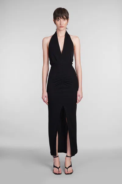 Iro Women's Rubini Long Backless V-neck Dress In Black