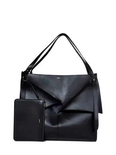 Coperni Belt Cabas Shoulder Bag In Black