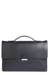 Cole Haan Men's Washington Leather Grand Briefcase In Black
