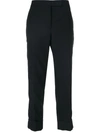 Thom Browne Classic Backstrap Trousers In Blue