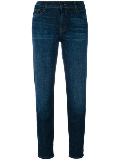 J Brand Jude Slim Straight-leg Jeans In Blue