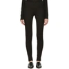 Joseph Gabardine Mid-rise Stretch-woven Leggings In Black