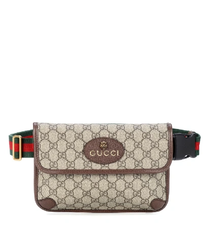 Gucci Neo Vintage Canvas Belt Bag In Beige