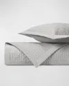 Home Treasures Parquet Quilted Coverlet In Gaia Ash