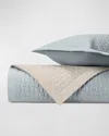 Home Treasures Wicker Coverlet Set, Fl / Qn In Sc Sky Blue