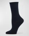Falke Active Breeze Reinforced Crew Socks In Dark Navy