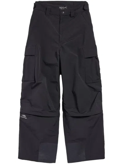 Balenciaga 3b Sports Icon Ski Cargo Pants In Negro
