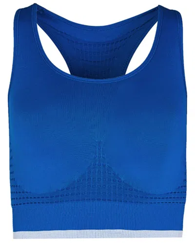 Sweaty Betty Stamina Soft-cup Stretch-woven Sports Bra In Blue