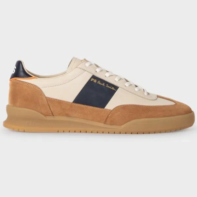Ps By Paul Smith Cream And Camel Dover Sneakers Men In Off White