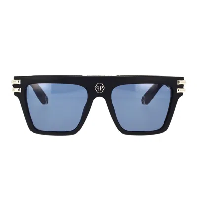Philipp Plein Sunglasses In Black Matte