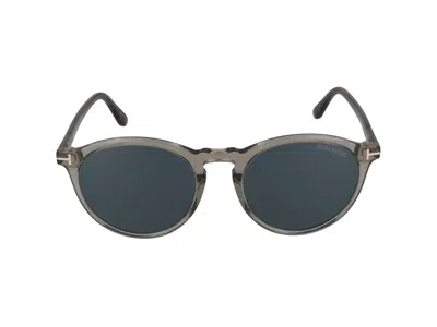 Tom Ford Sunglasses In Beige Luc/blue