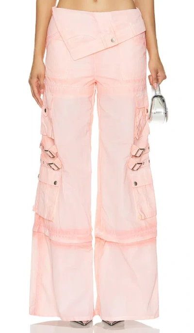 Marrknull Cargo Pants In Pink