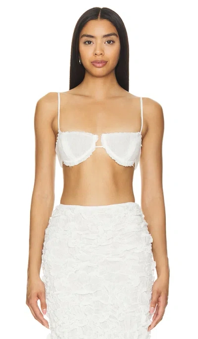 Tg Botanical Tenderness Top In White