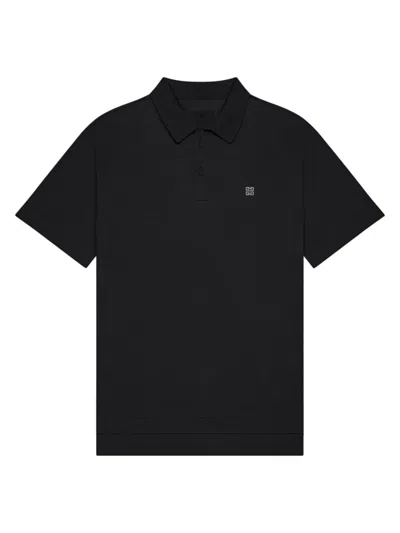 Givenchy Polo In Cotton In Black