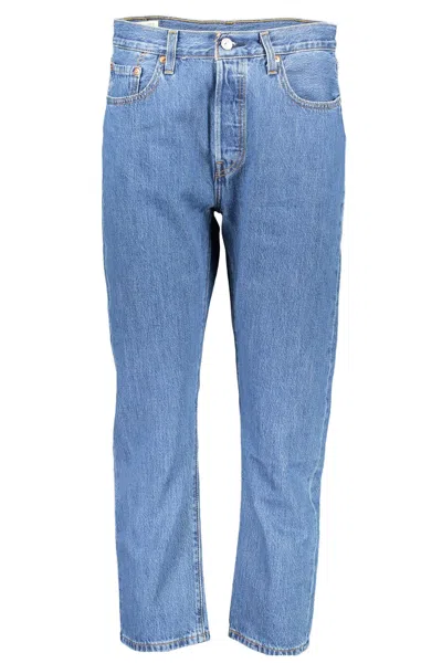 Levi&#039;s Chic Blue Cotton 5-pocket Jeans For Women