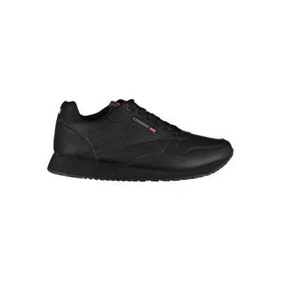 Carrera Sleek Black Sports Sneakers With Contrasting Accents In Multi